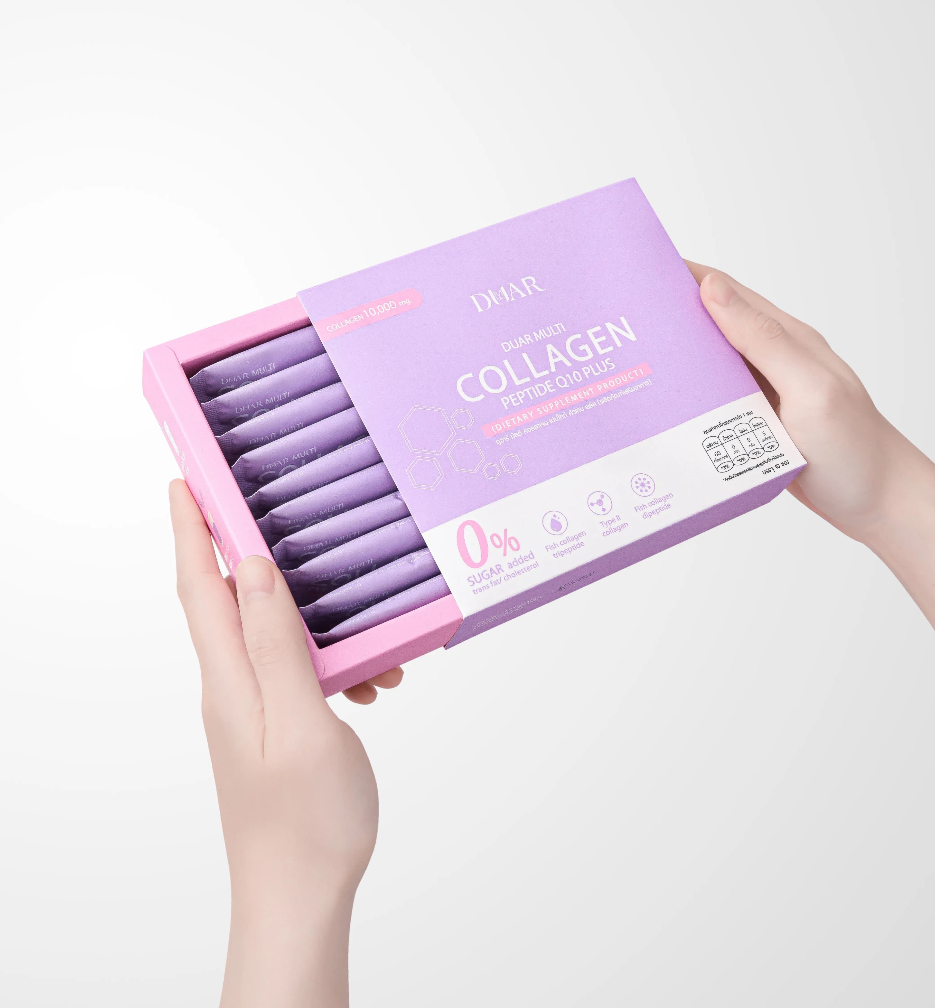 โปรโมชั่น 5 กล่อง DUAR Multi Collagen Peptide Q10 Plus